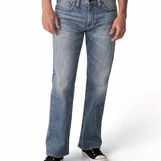 Grayson Easy Straight Light Wash Jeans