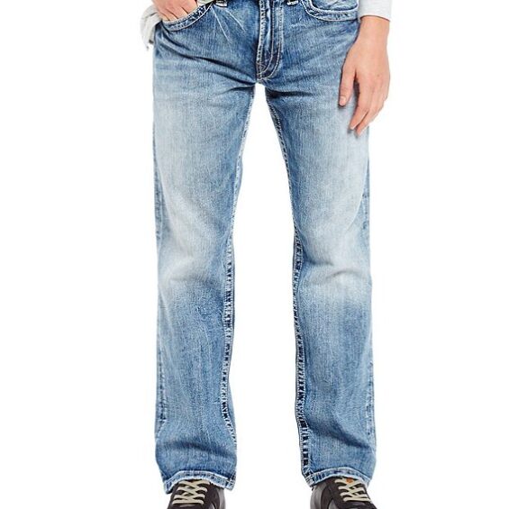 Eddie Relaxed Light Tapered-Fit Jeans