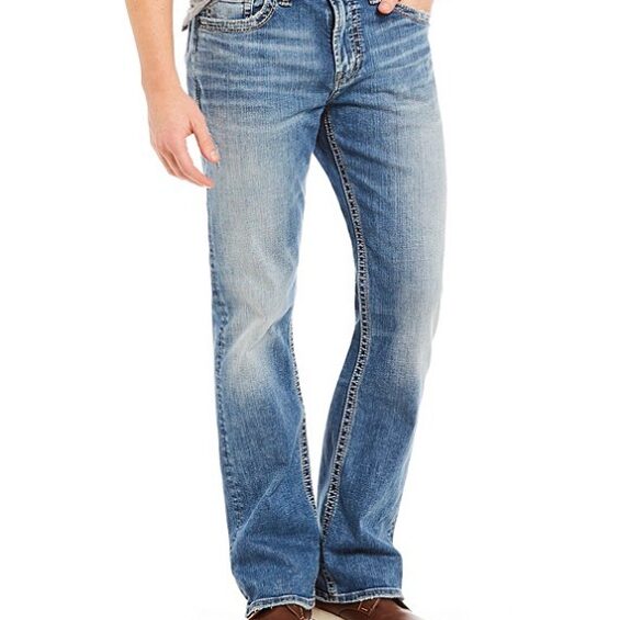 Craig Stretch Easy Fit Bootcut Medium Wash Jeans