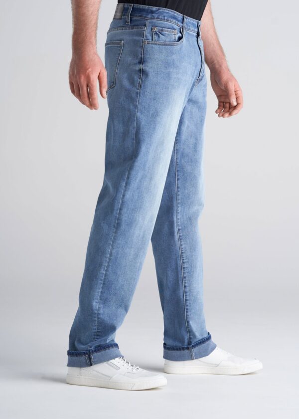 Mason SEMI-RELAXED Men's Tall Jeans in New Fade