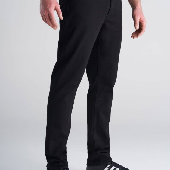 Carman TAPERED FIT True Black Tall Men's Jeans