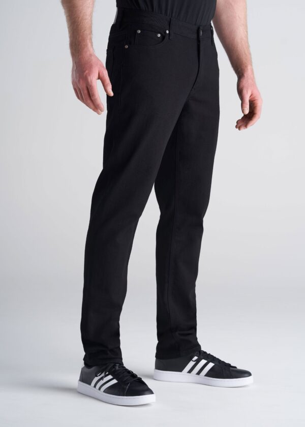 Carman TAPERED FIT True Black Tall Men's Jeans