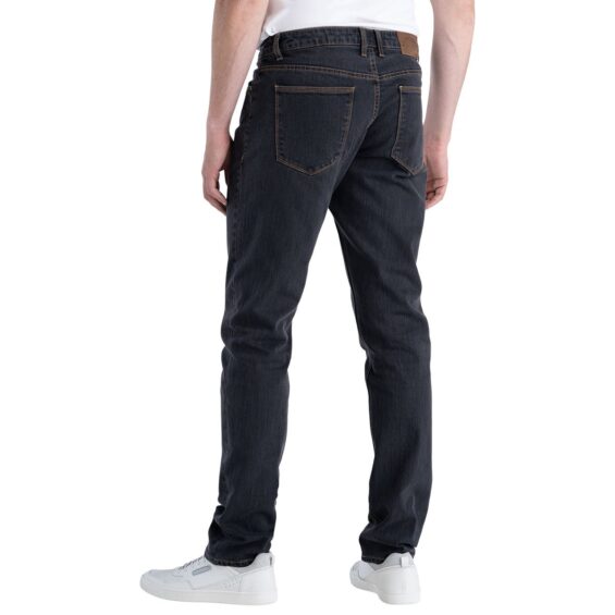 LJ&S Rugged Carman TAPERED FIT Vintage Black Tall Men's Jeans