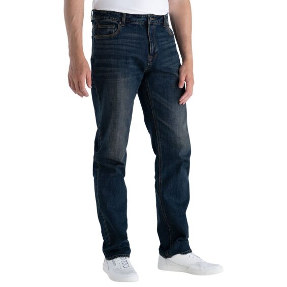 LJ&S Rugged J1 STRAIGHT-LEG Mechanic Blue Tall Men's Jeans