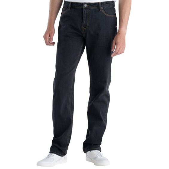 LJ&S Rugged J1 STRAIGHT-LEG Vintage Black Tall Men's Jeans