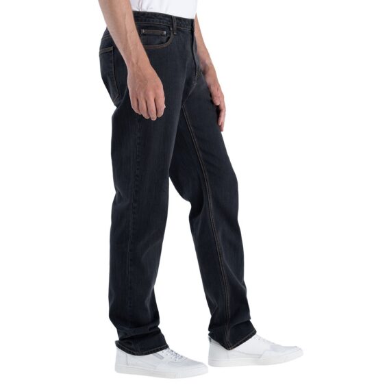 LJ&S Rugged J1 STRAIGHT-LEG Vintage Black Tall Men's Jeans