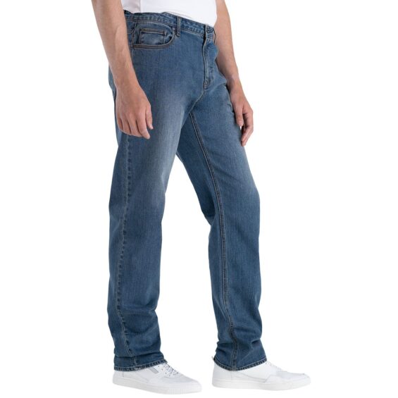 LJ&S Rugged J1 STRAIGHT-LEG Worker Blue Tall Men's Jeans