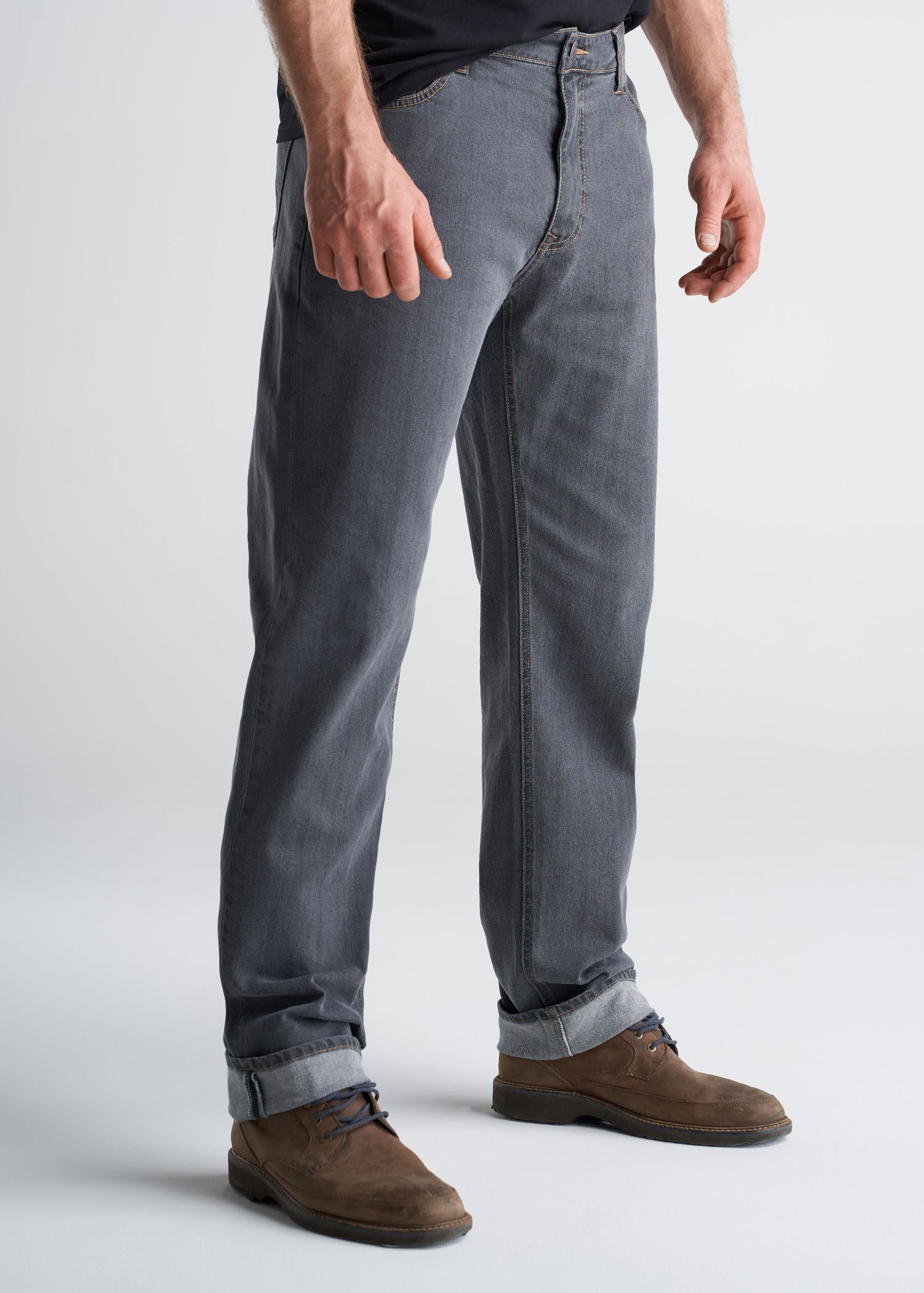 J1 STRAIGHT-LEG Tall Men's Jeans in Grey