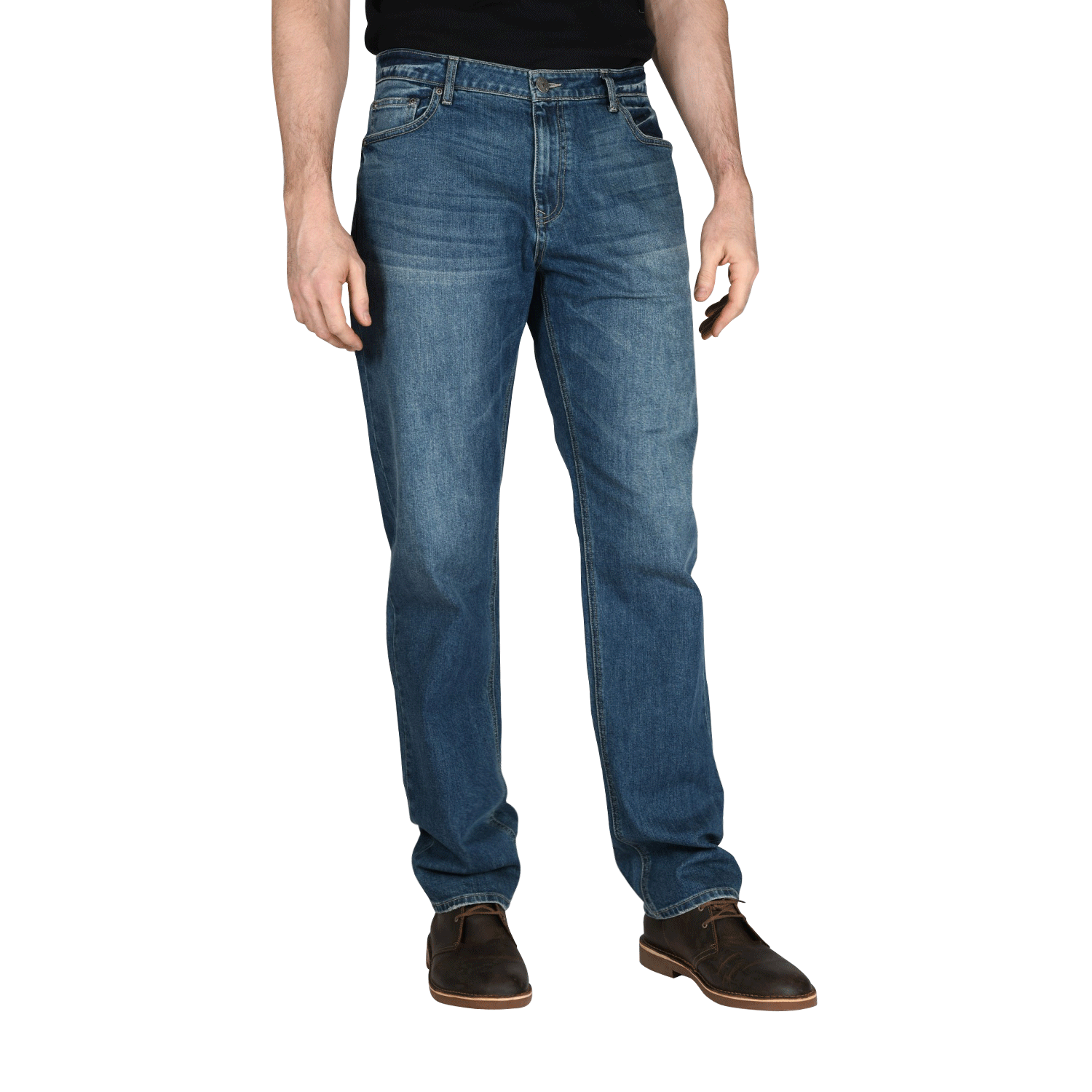 Mason SEMI-RELAXED Men's Tall Jeans in Signature Fade